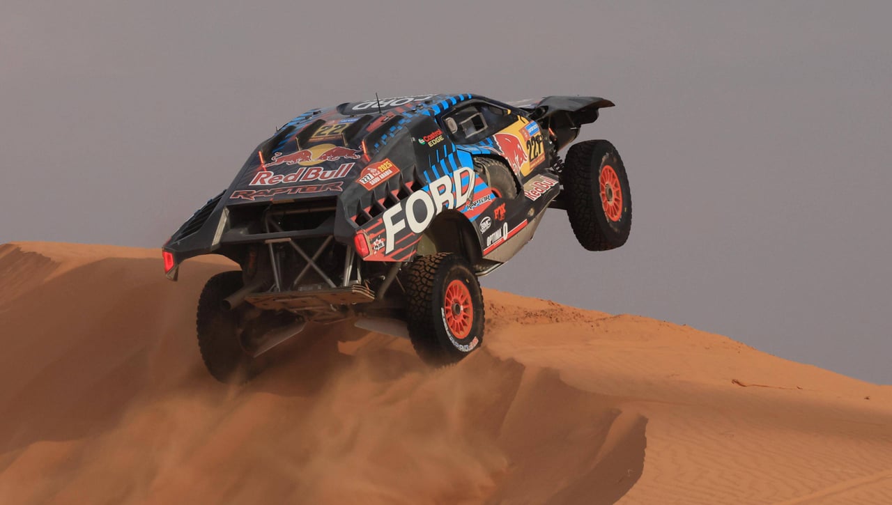 Nani Roma se da un homenaje en el Dakar