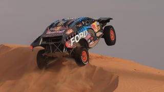 Nani Roma se da un homenaje en el Dakar