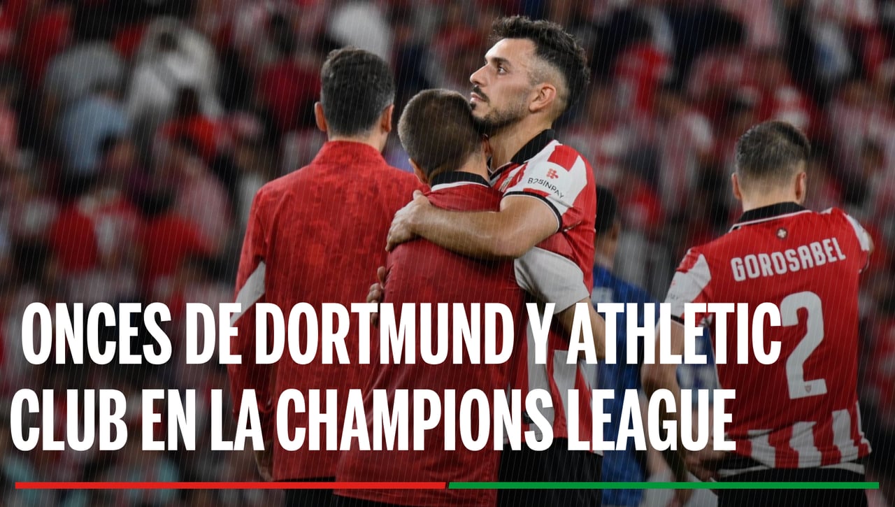 Borussia Dortmund - Athletic Club : Horario, alineaciones, canal y dónde ver en TV el partido de la jornada 2 de la Champions League