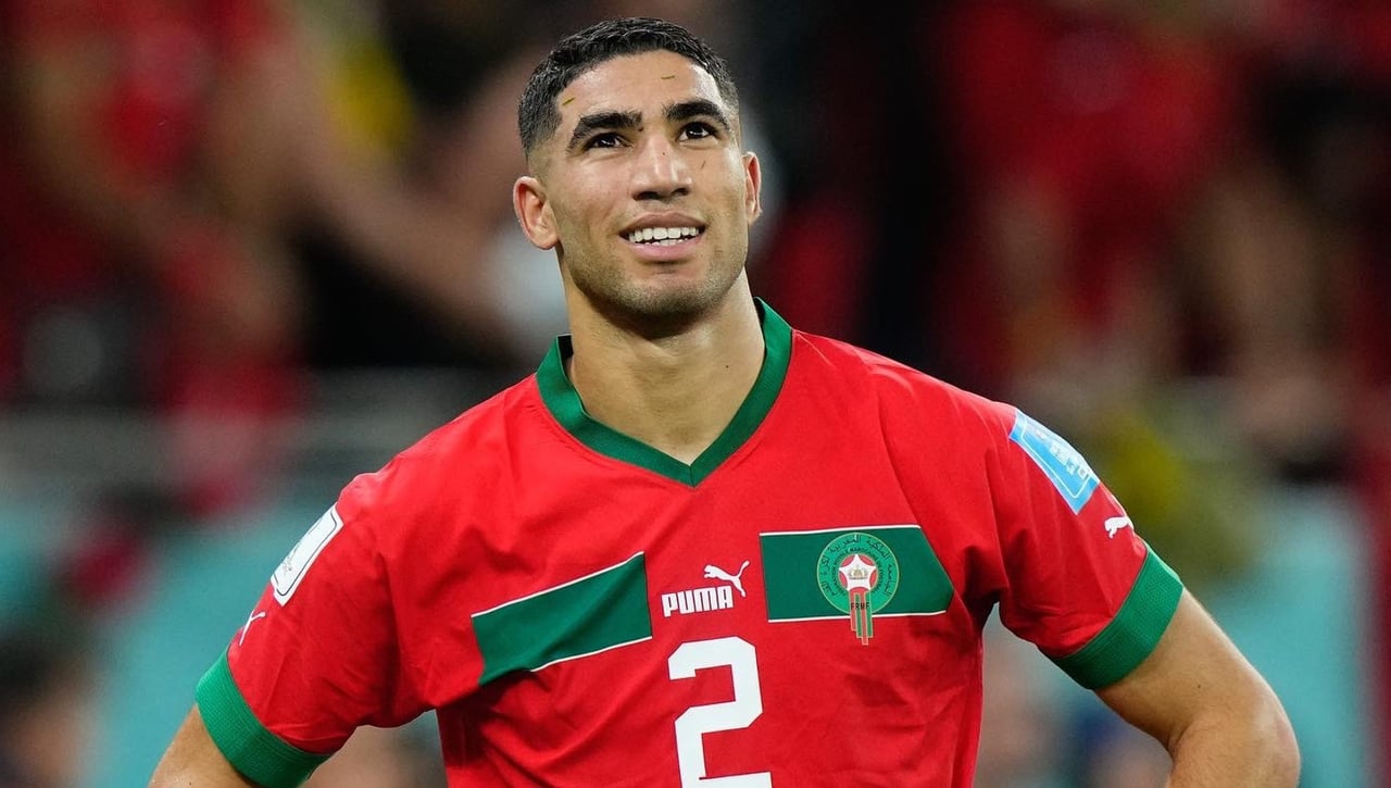 Íntimo de Mbappé, eliminó a España en Qatar, pudo jugar en el Atlético y sueña con una final contra Messi: Achraf Hakimi