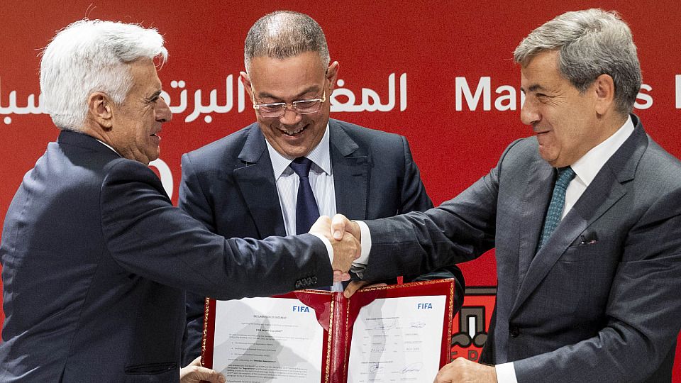 Marruecos, Portugal y España firman el acuerdo de candidatura para el Mundial de 2030