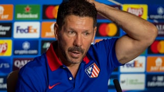 Simeone se queja "Hay poco tiempo para trabajar en el campo"