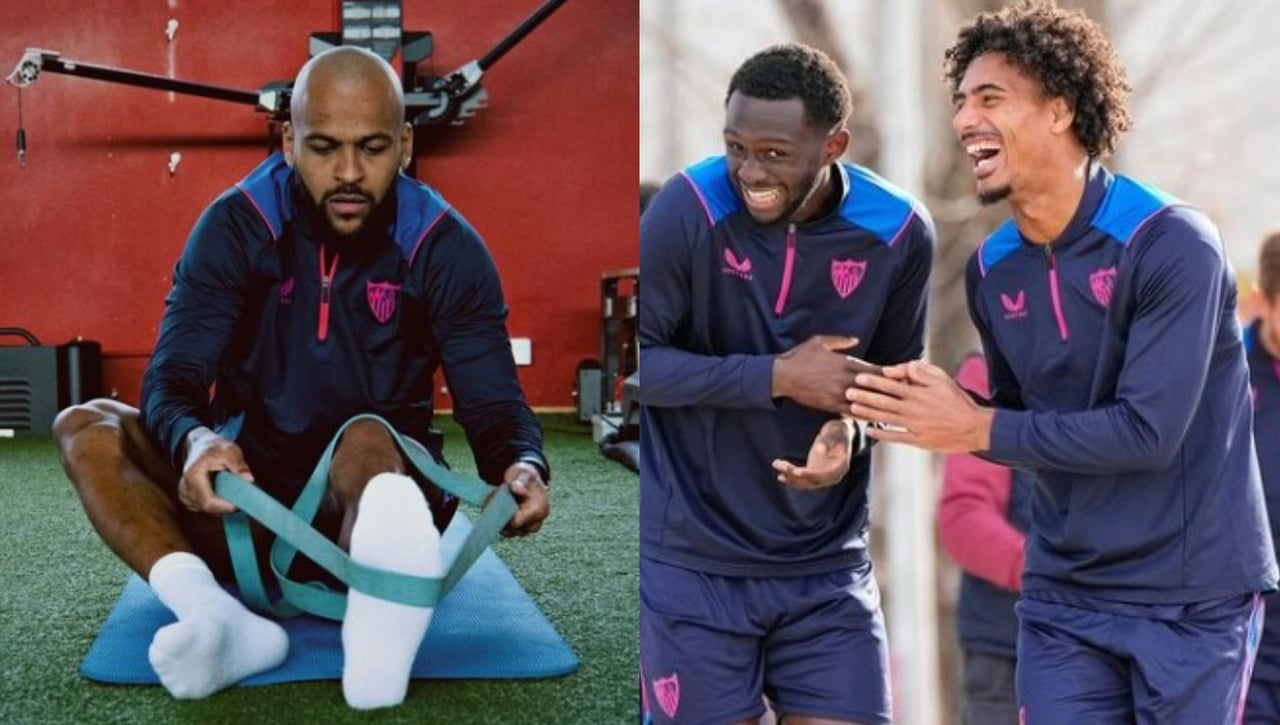 Marcao y Badé, en el momento más importante