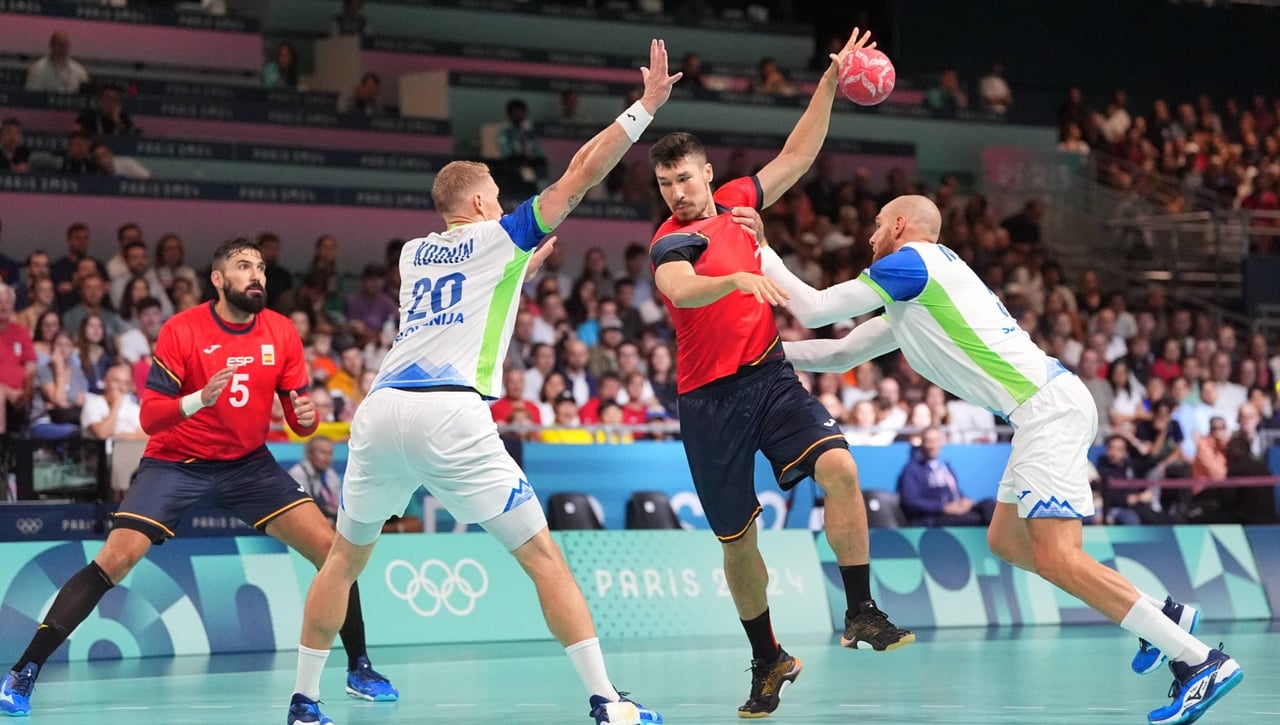 España 25-22 Eslovenia: Vital triunfo de 'Los Hispanos' en su debut en los Juegos Olímpicos de París