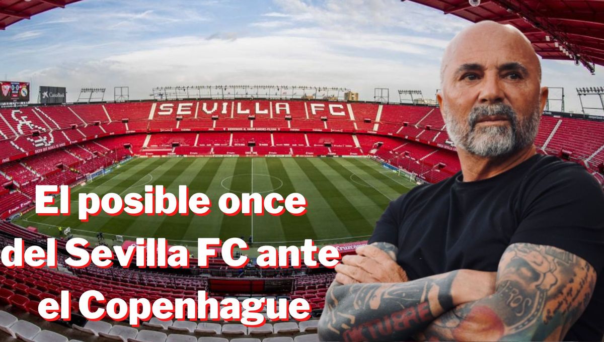 El posible once inicial del Sevilla FC ante el Copenhague