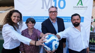 Arturo Bernal destaca los valores que transmiten los deportistas en el programa Mentor 10