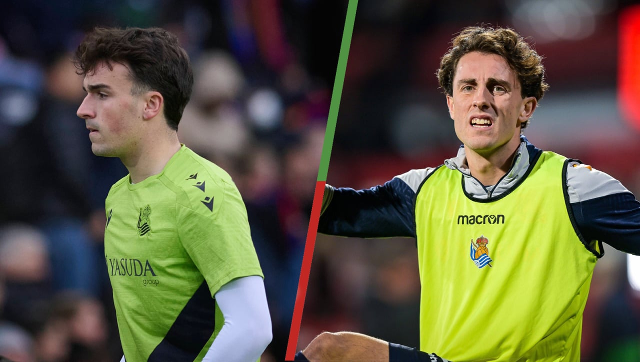 Sergio Francisco sobre las notas negativas de la Real Sociedad: "Beitia se hizo daño en el aductor y Odriozola estaba cargado"