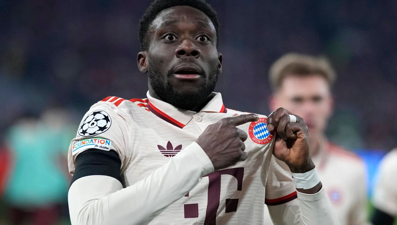 El mensaje con 'segundas' de Alphonso Davies