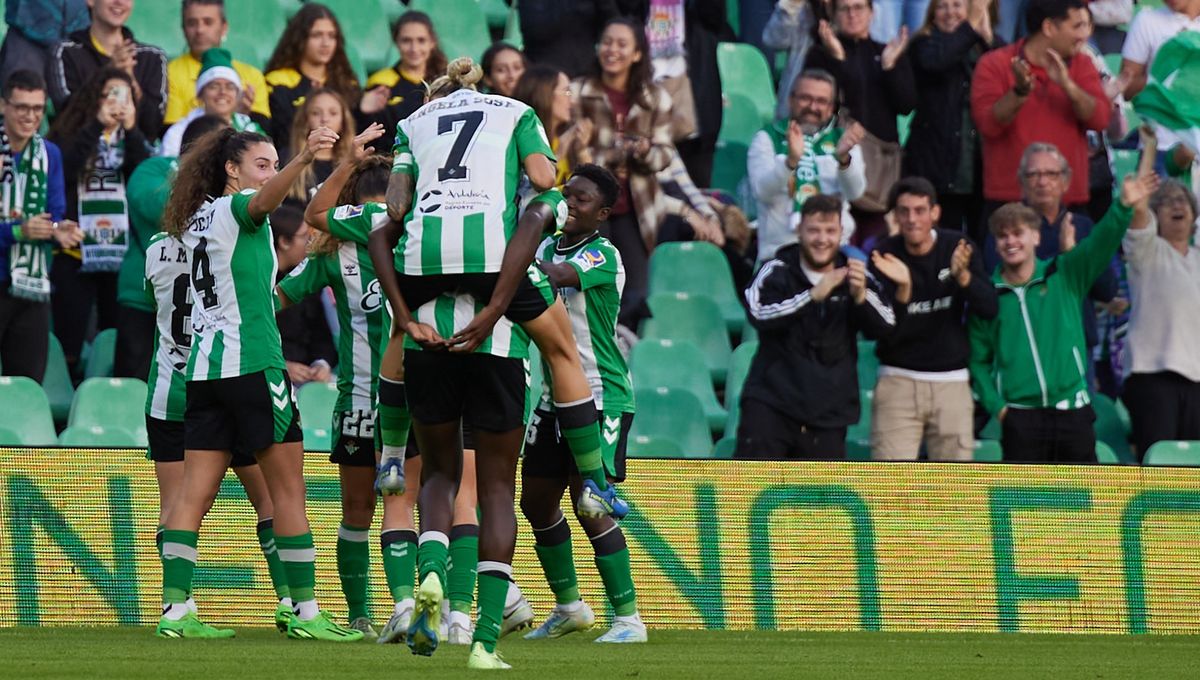 1-0: El Betis Féminas recurre a la magia del Villamarín para volver a la buena senda
