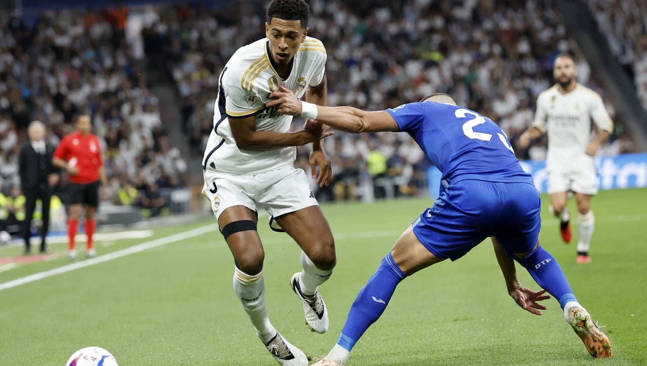 Real Madrid 2-1 Getafe: Bellingham tapa la necesidad de Vinicius