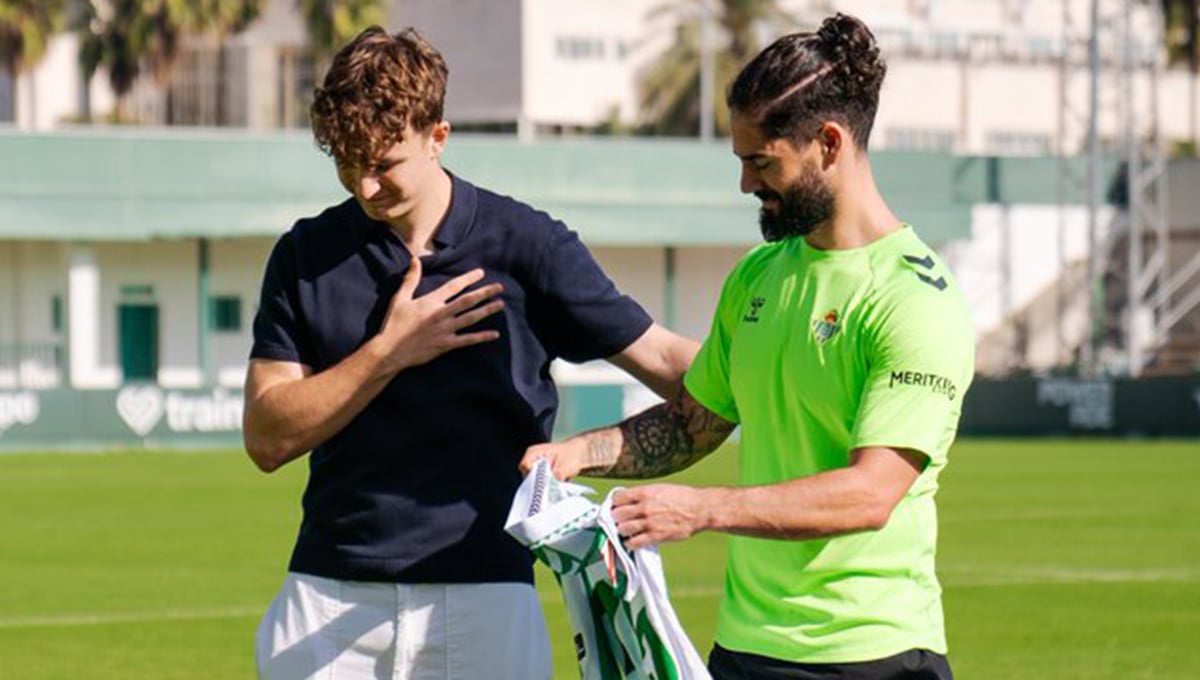 Buena noticia con Isco en una visita muy especial