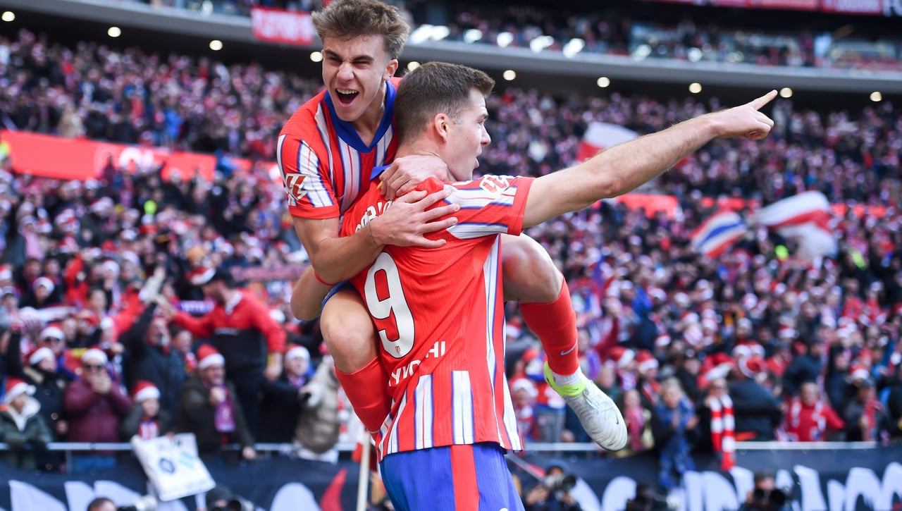 El Atlético de Madrid se lleva una alegría