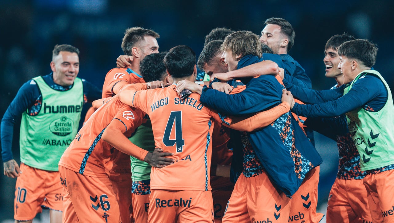 El vestuario del Celta está de "subidón"