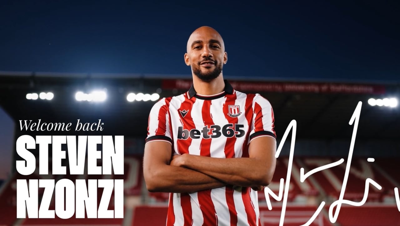 Steven Nzonzi regresa al Stoke City 