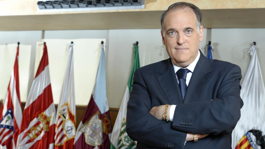Rectificación Javier Tebas: Los dos únicos clubes que han votado en contra de una nueva subida de sueldo de Javier Tebas