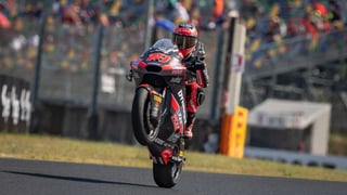 Manu González lidera el triplete español en Moto2