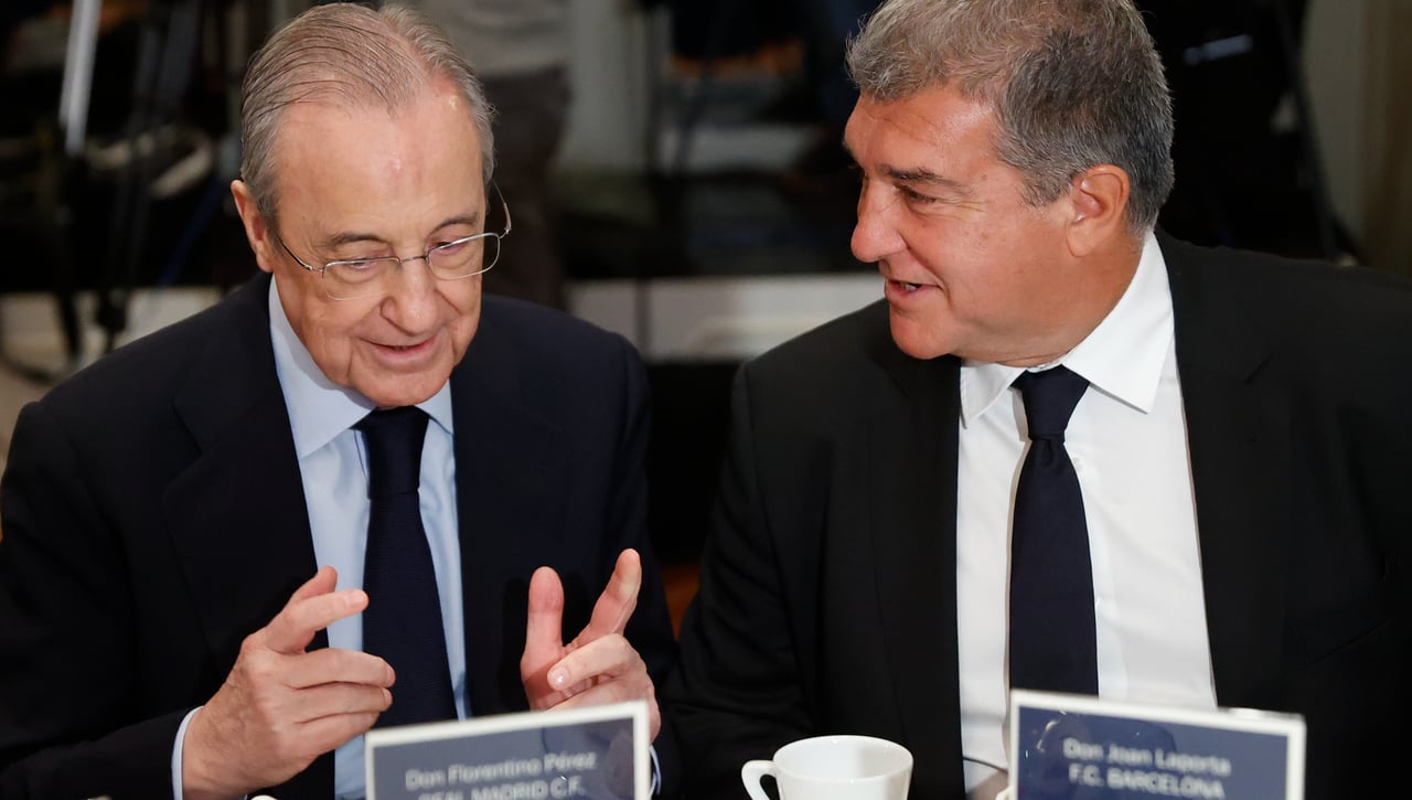 Florentino mueve hilos en el Barça mediante un 'infiltrado' en la directiva de Laporta