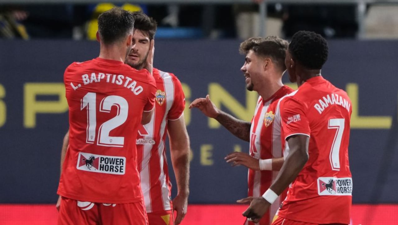 Las notas de los jugadores del Almería frente al Cádiz