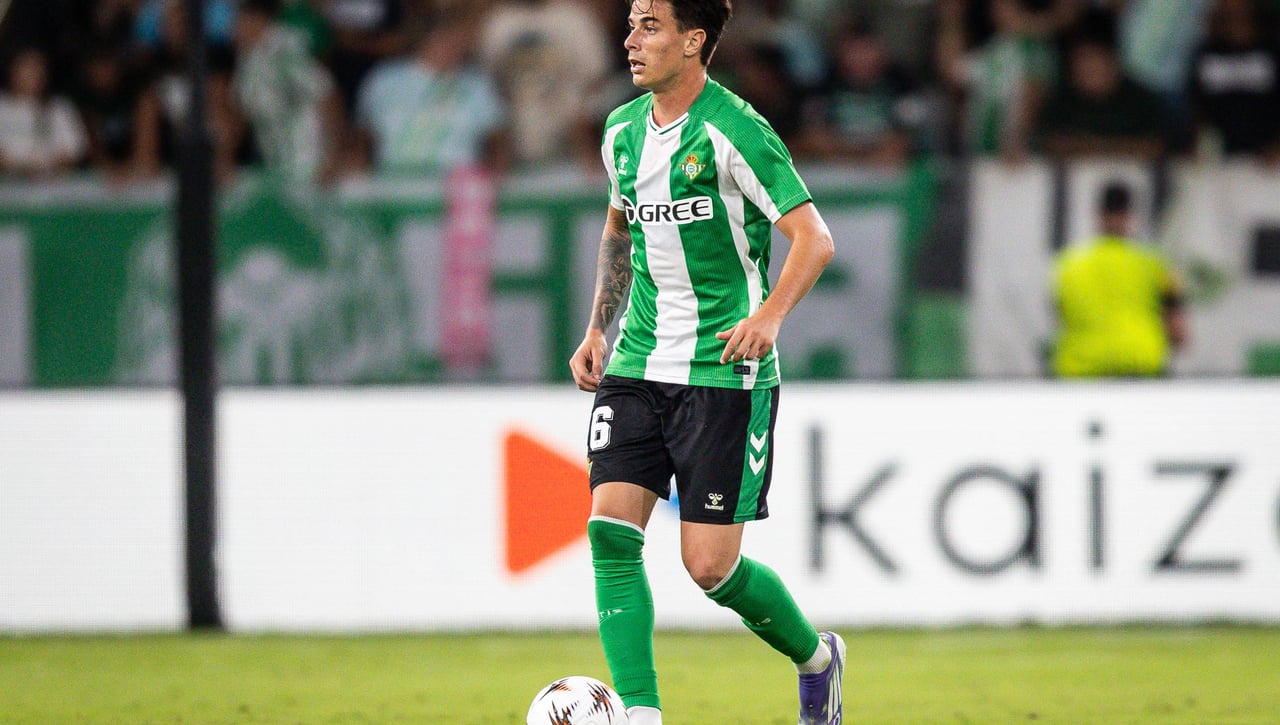 Valentín Gómez, una alegría para la afición del Betis