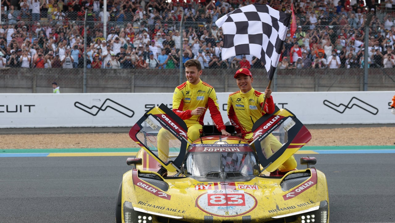 Robert Kubica lleva a Ferrari a la gloria en Le Mans