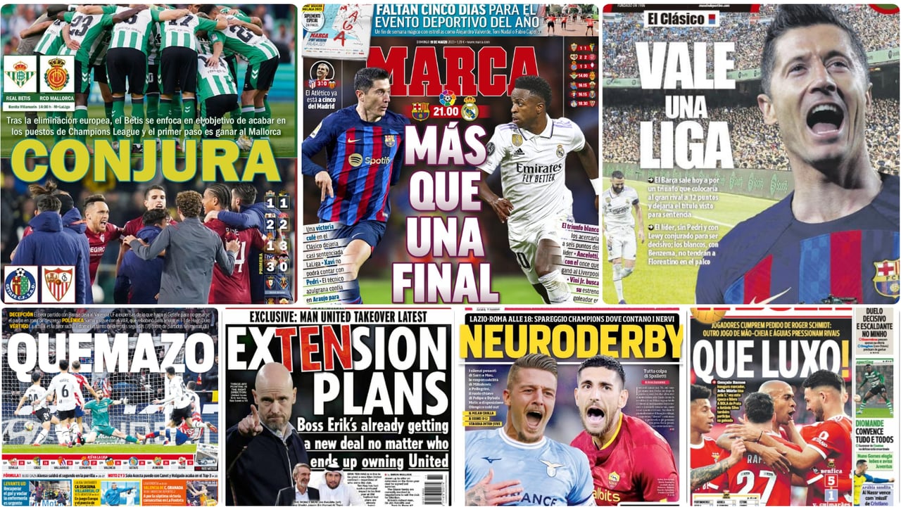 Conjura, Última Bala, Vale una Liga... las portadas de un domingo de padre y muy señor mío