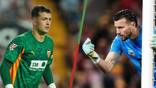 Dimitrievski escupe al cielo... y le cae encima al hablar de Agirrezabala: cuando el macedonio protagonizó una situación parecida en el Nastic