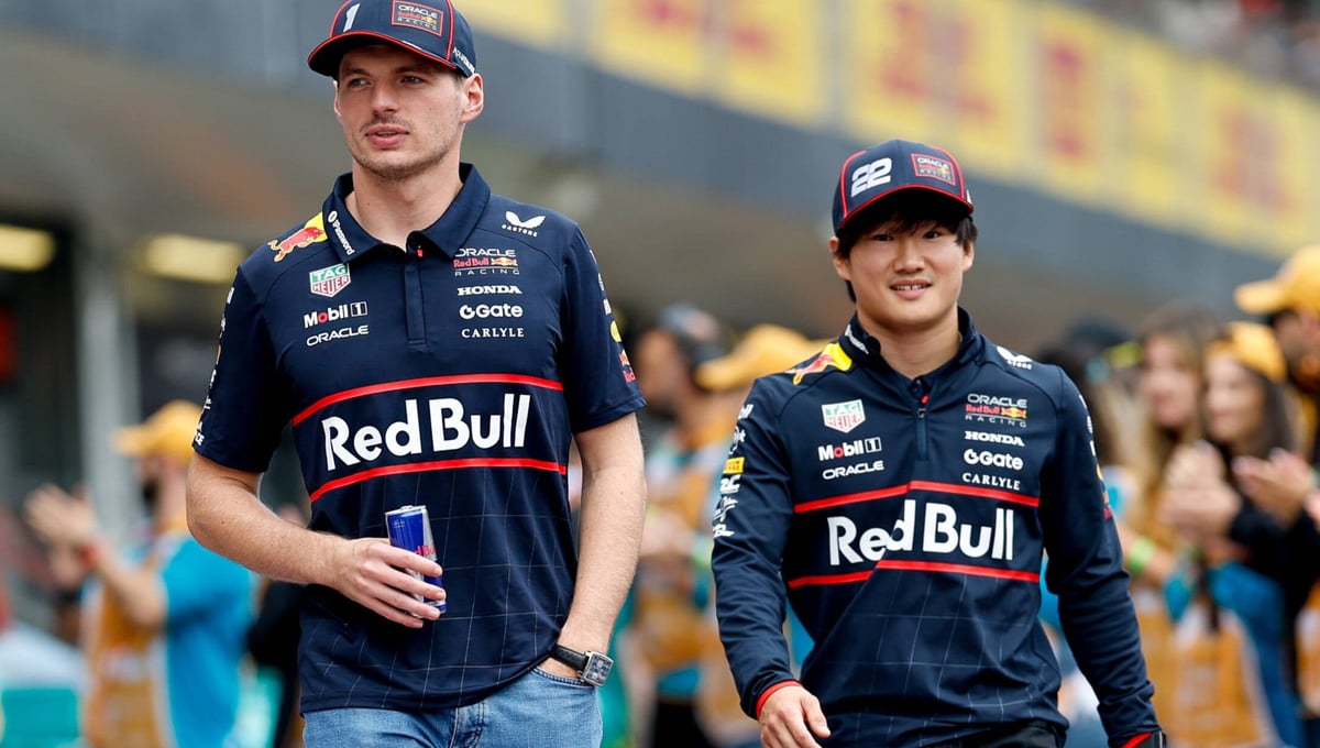 Nuevo compañero para Max Verstappen: Red Bull tiene sustituto para Tsunoda