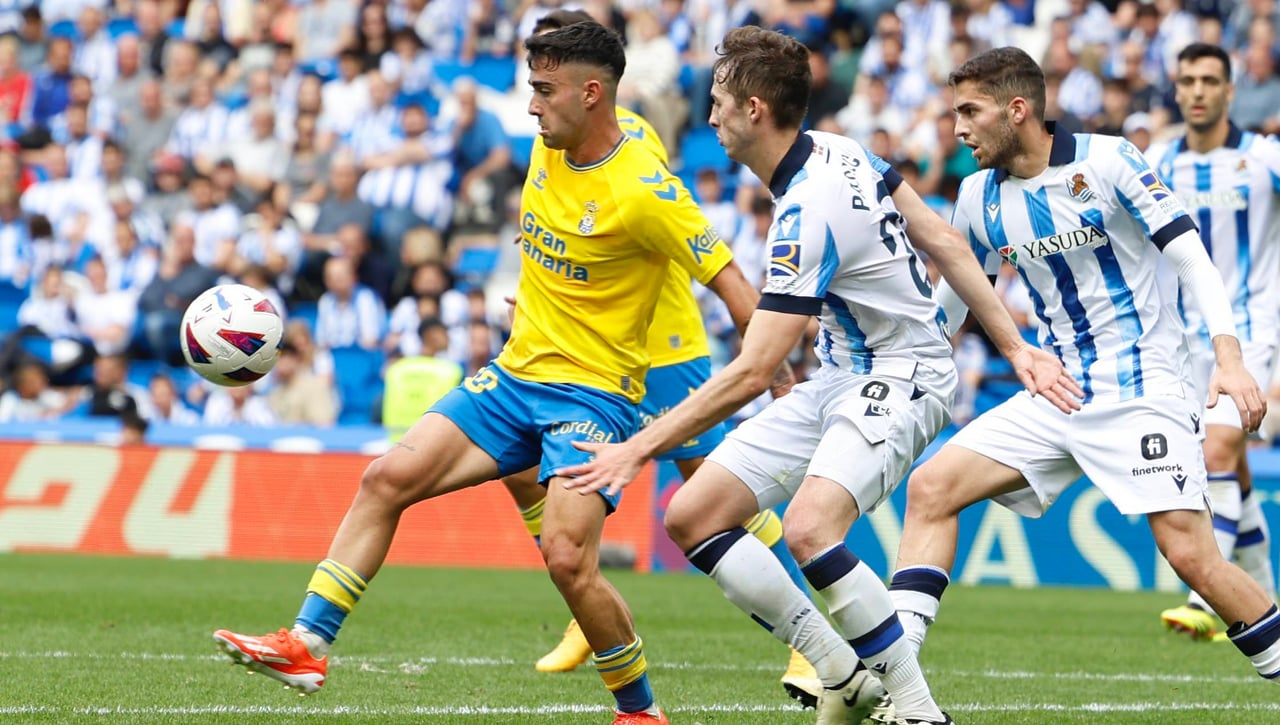 Real Sociedad - Las Palmas: horario, canal y dónde ver en TV y online hoy el partido de LaLiga EA Sports