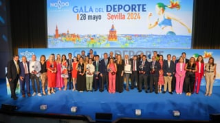 Jesús Navas y Alisa Ozhogina, mejores deportistas del año en la Gala del Deporte que organiza el Ayuntamiento de Sevilla