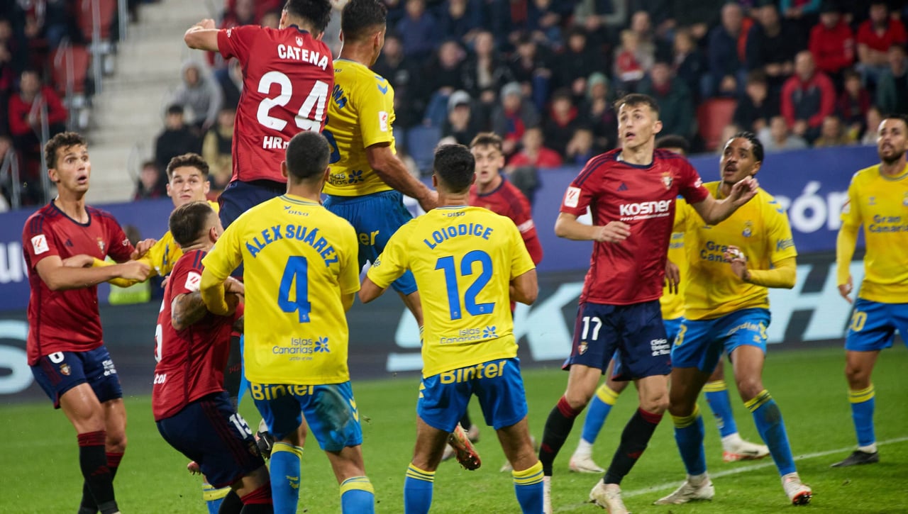 Osasuna - Las Palmas: horario y dónde ver en TV hoy la jornada 6 de LaLiga EA Sports