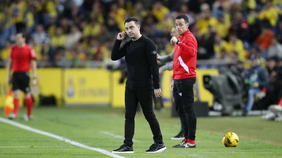 El grave insulto de Xavi al árbitro, cazado por las cámaras  