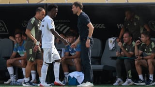  Vinicius, captado riéndose en plena goleada