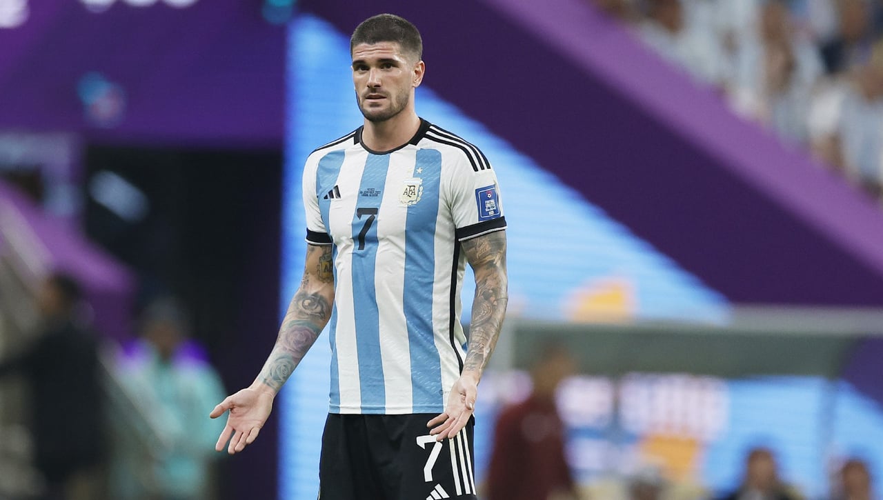 El regreso de Rodrigo de Paul a Italia