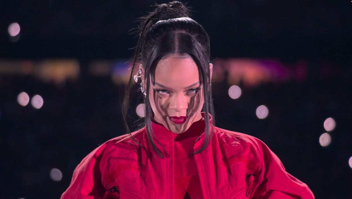 Así fue el espectáculo de Rihanna en el descanso de la Super Bowl