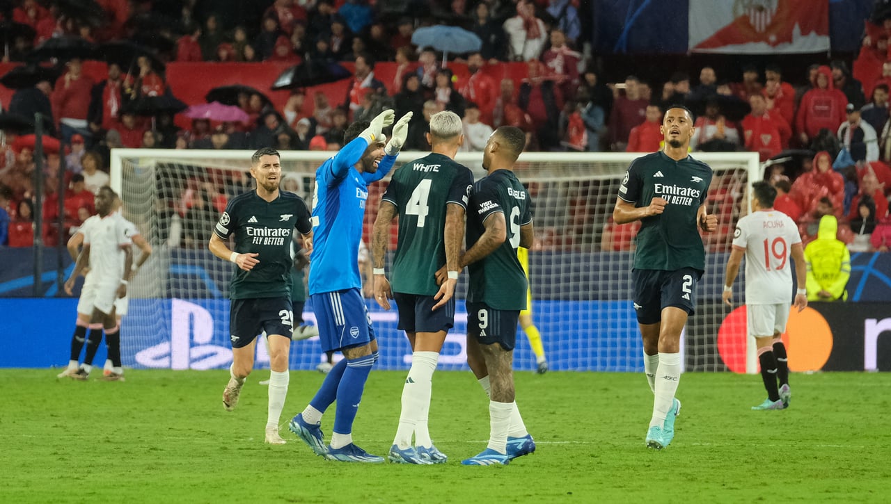 Una baja capital en el Arsenal para recibir al Sevilla el 8-N