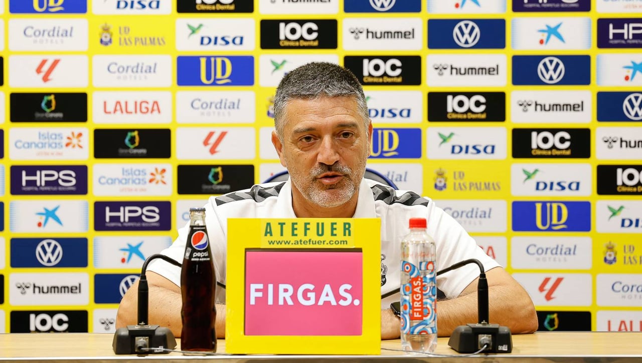 Jonathan Viera habla de cerrar ciclo con Las Palmas y García Pimienta le responde