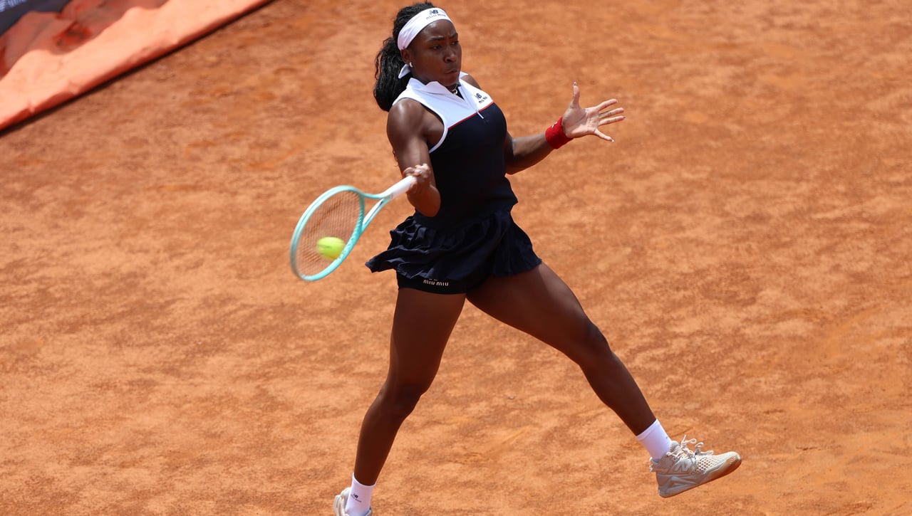 Gauff hunde la aventura romana de la joya de la WTA