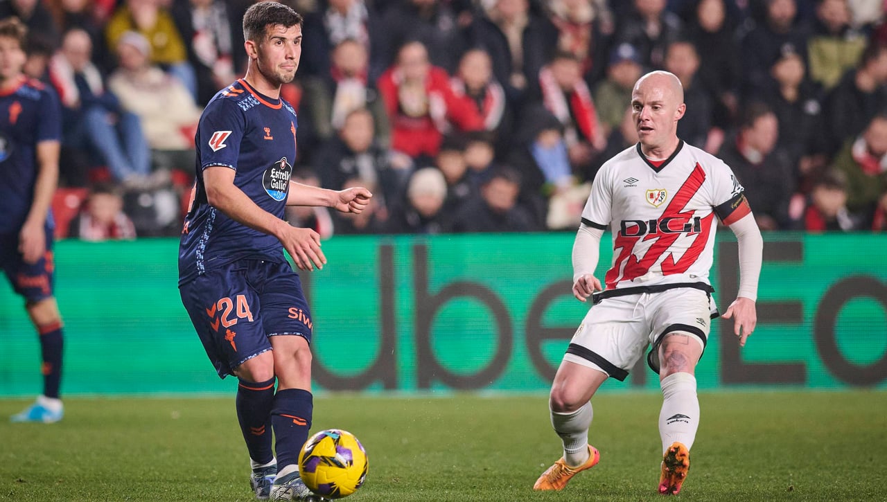 Rayo 2-1 Celta: El Rayo vuela hacia Europa