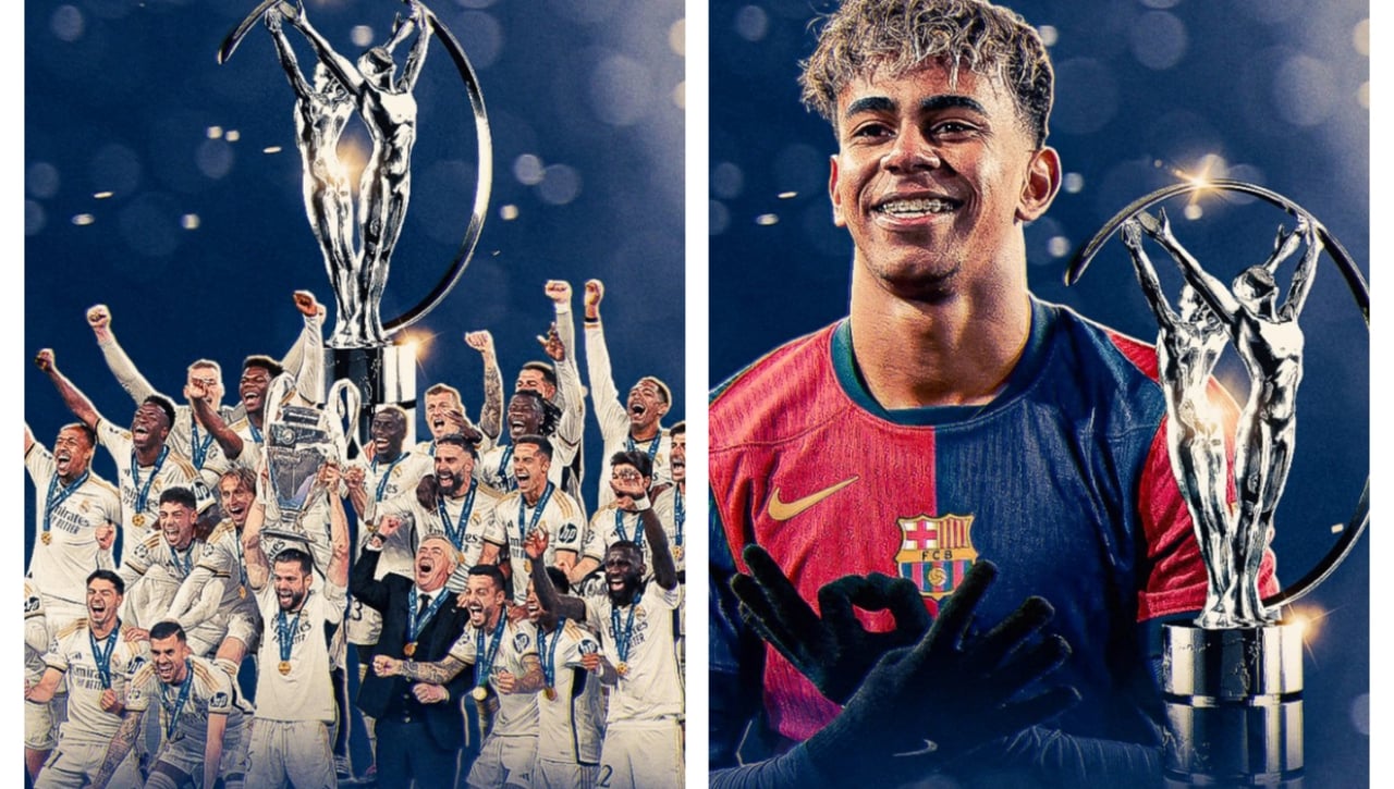 Lamine Yamal y el Real Madrid se coronan en los Premios Laureus