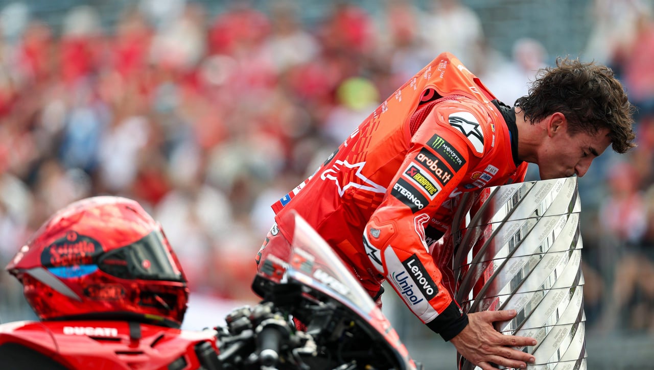 Ducati no deja de alucinar con Márquez: “Ha sido mejor de lo esperado”