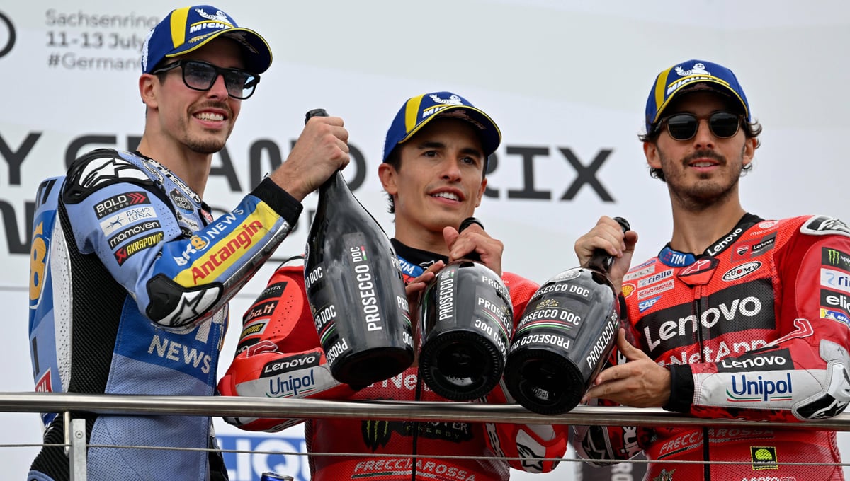 Gigi Dall'Igna le pone nota a Bagnaia y a Álex Márquez tras lo ocurrido en Sepang