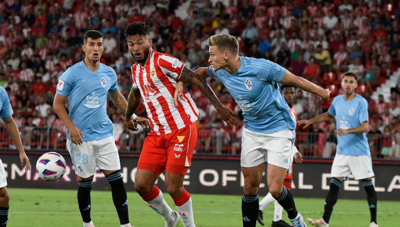 Alineaciones Celta de Vigo - Almería: Alineación posible de Celta de Vigo y Almería en la jornada 27 de LaLiga