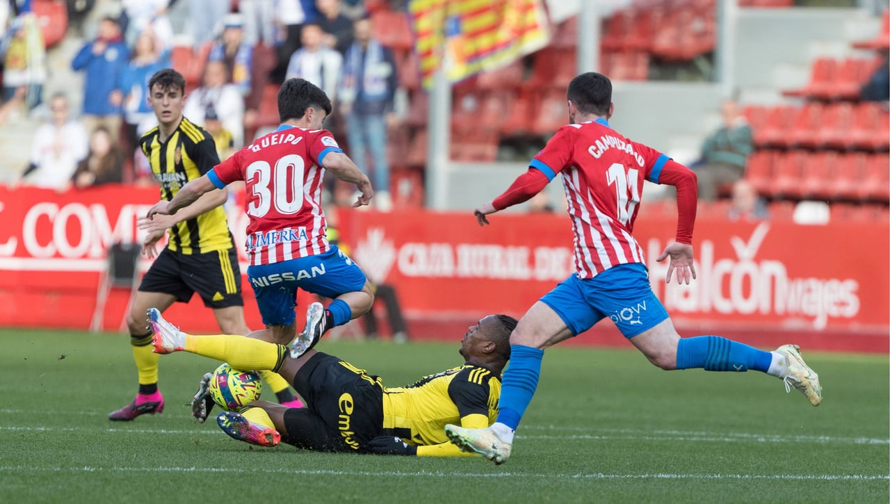 Sporting de Gijón y Real Zaragoza hacen historia