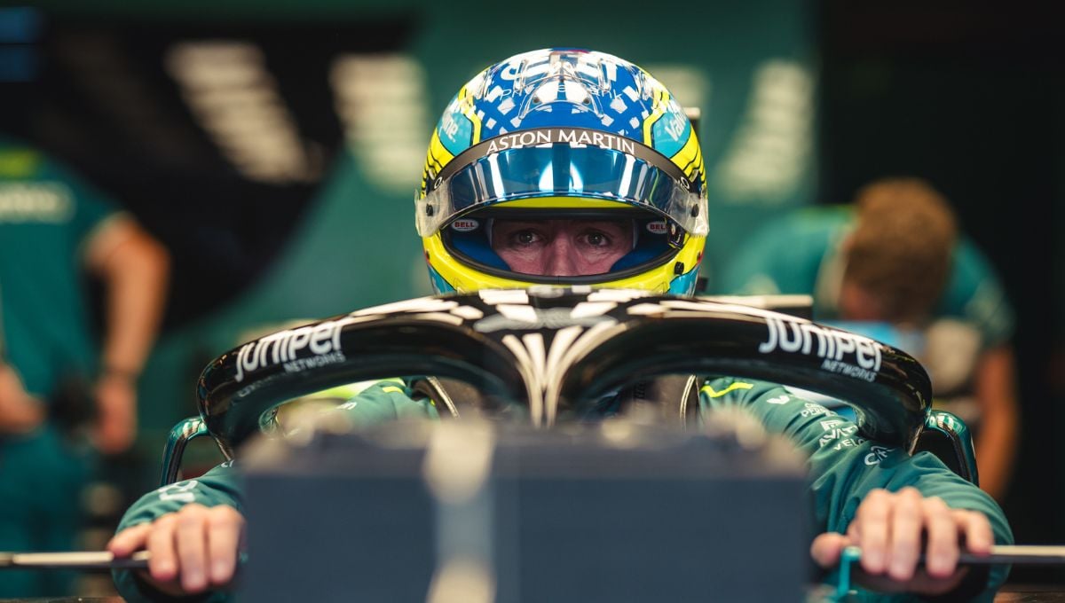 Aston Martin da un severo palo a Fernando Alonso