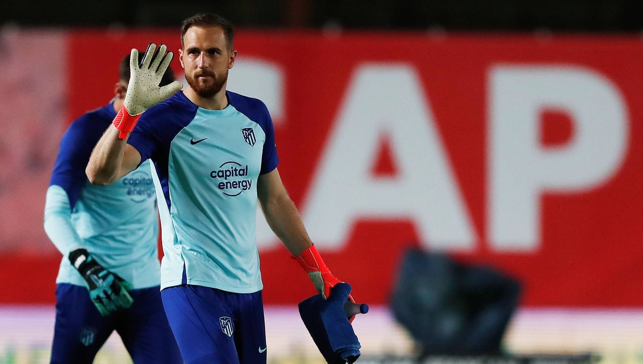 Tensión en la portería del Atlético de Madrid