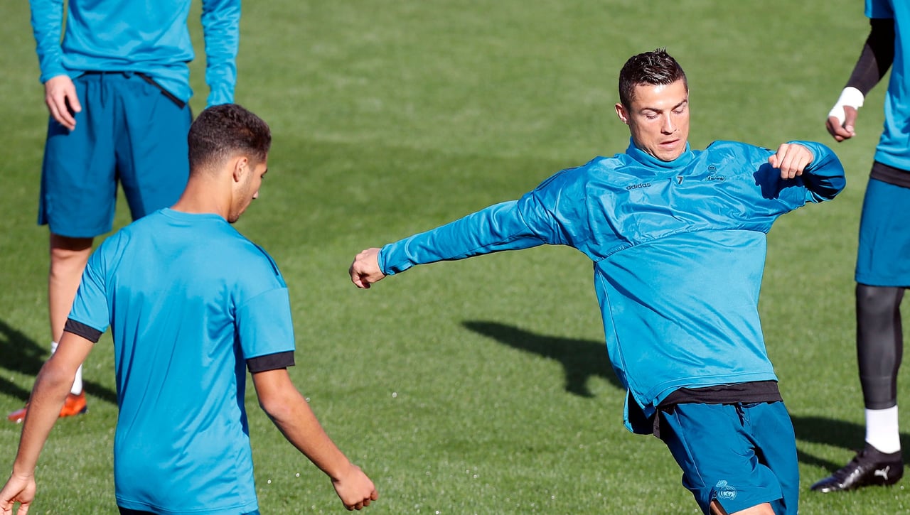 Cristiano Ronaldo ya se entrena con el Madrid
