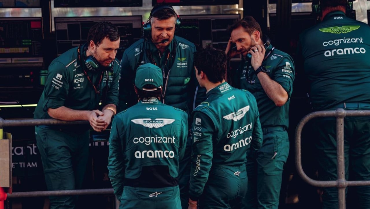 Nuevas mejoras en el Aston Martin de Fernando Alonso