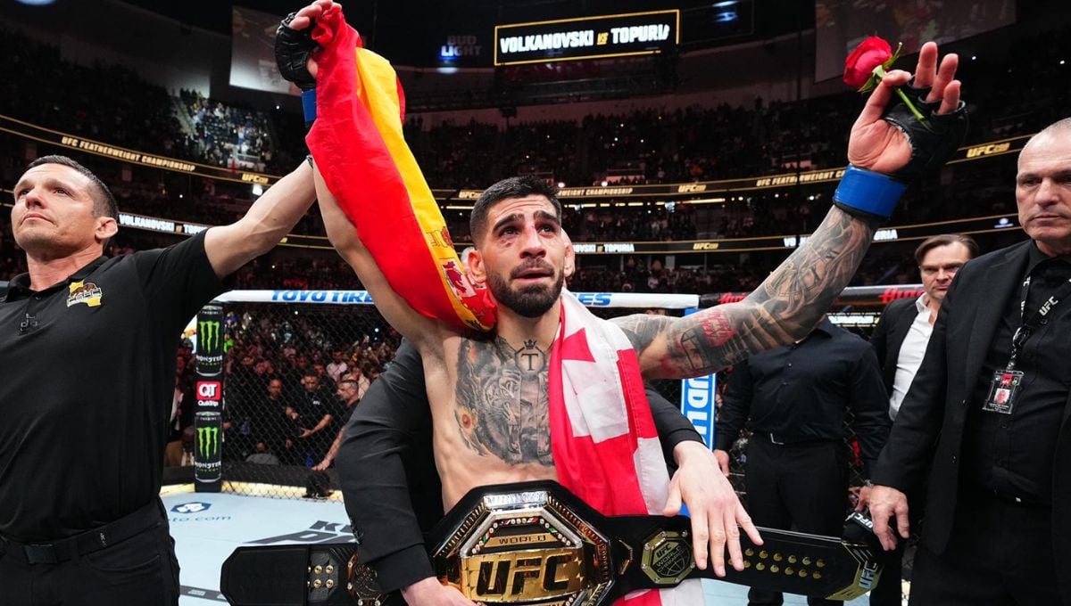 La UFC rectifica con el rival de Ilia Topuria