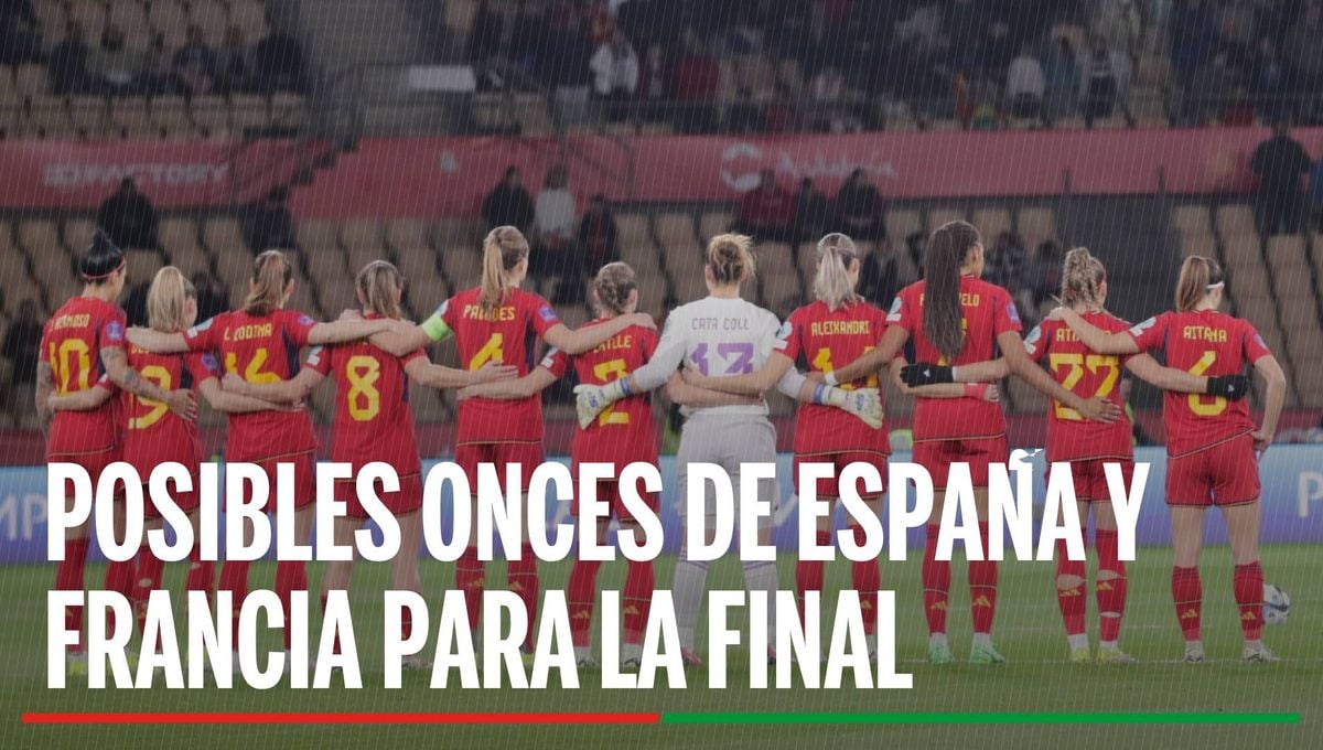 Alineaciones España - Francia: Alineación posible de España en la final contra Francia de la Nations League femenina