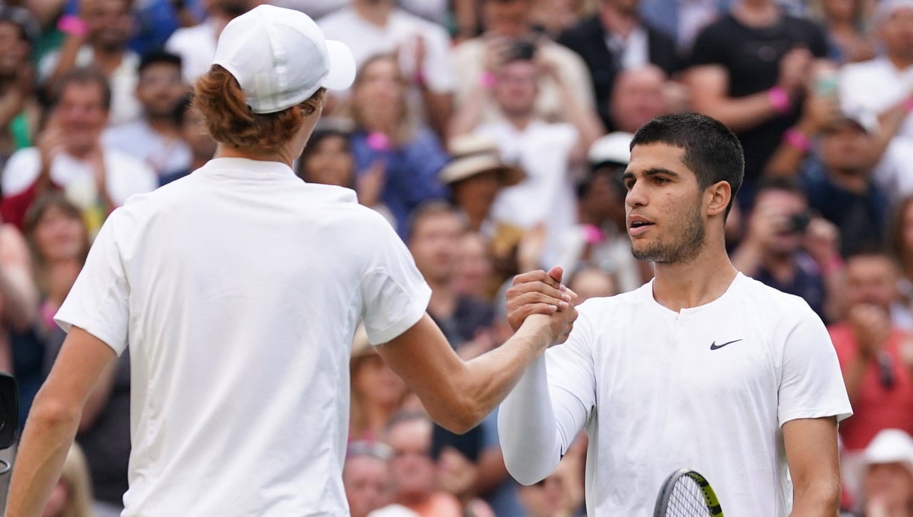 Jannik Sinner amenaza con conquistar el territorio de Carlos Alcaraz